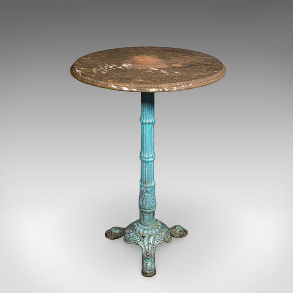 Antique Conservatory Table, English, Alabaster Marble, Portico, Veranda, Regency