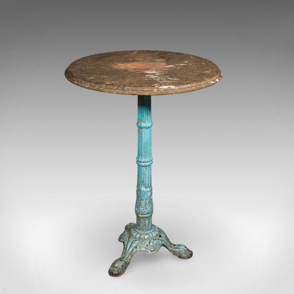 Antique Conservatory Table, English, Alabaster Marble, Portico, Veranda, Regency