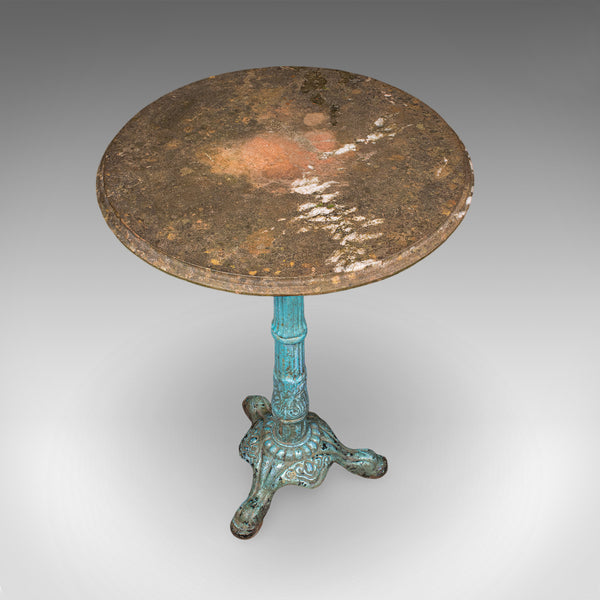 Antique Conservatory Table, English, Alabaster Marble, Portico, Veranda, Regency