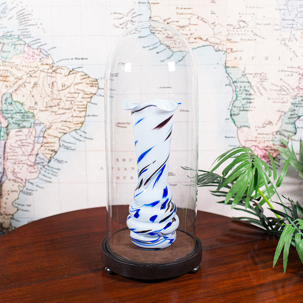Tall Victorian Antique Specimen Showcase Dome, English, Glass, Taxidermy, 1895