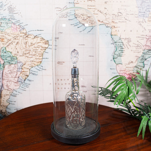 Large Antique Victorian Display Dome, English, Glass, Taxidermy Showcase, C.1880