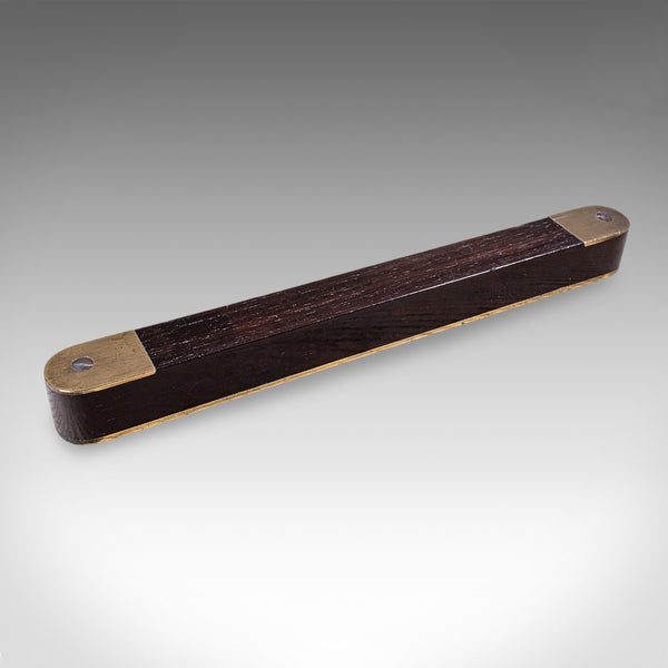 Antique Boat Builder's Spirit Level, English, Tradesman's Instrument, Edwardian