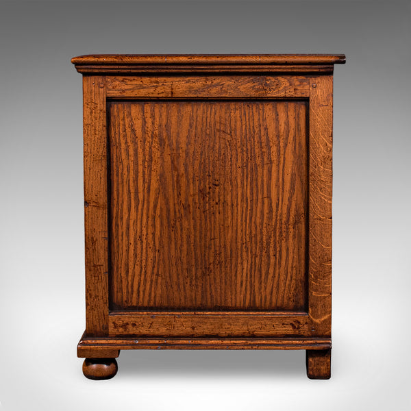 Large Vintage Country House Dresser Base, English, Oak, Georgian Revival, C.1980