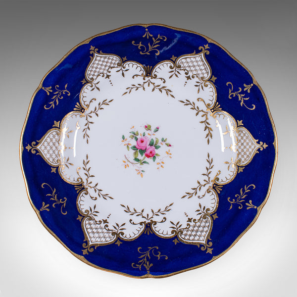 28 piece Antique 8 Person Afternoon Tea & Tiffin Set, English Ceramic, Victorian