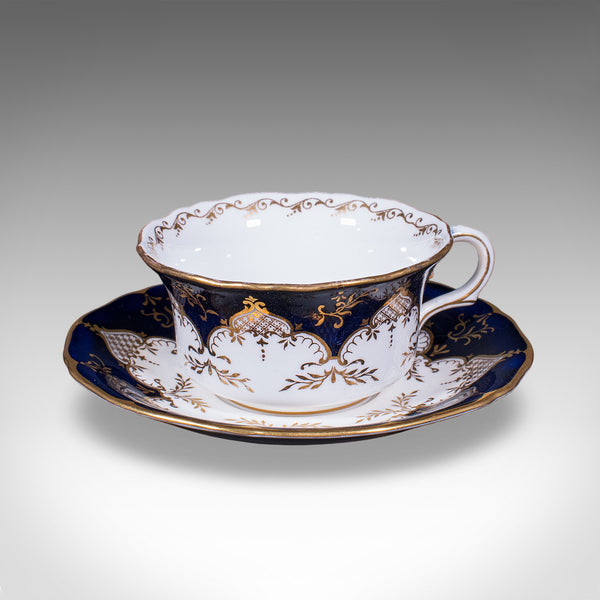 28 piece Antique 8 Person Afternoon Tea & Tiffin Set, English Ceramic, Victorian
