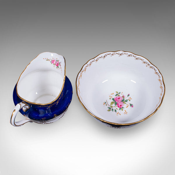 28 piece Antique 8 Person Afternoon Tea & Tiffin Set, English Ceramic, Victorian