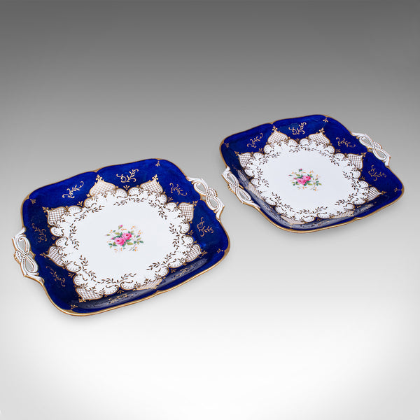 28 piece Antique 8 Person Afternoon Tea & Tiffin Set, English Ceramic, Victorian