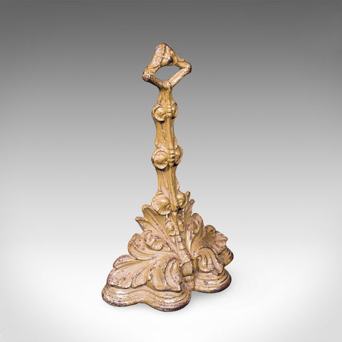 Antique Decorative Doorstop, French, Art Nouveau, Door Keeper, Victorian, C.1900