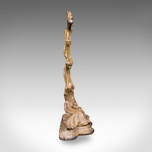 Antique Decorative Doorstop, French, Art Nouveau, Door Keeper, Victorian, C.1900