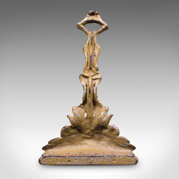Antique Decorative Doorstop, French, Art Nouveau, Door Keeper, Victorian, C.1900