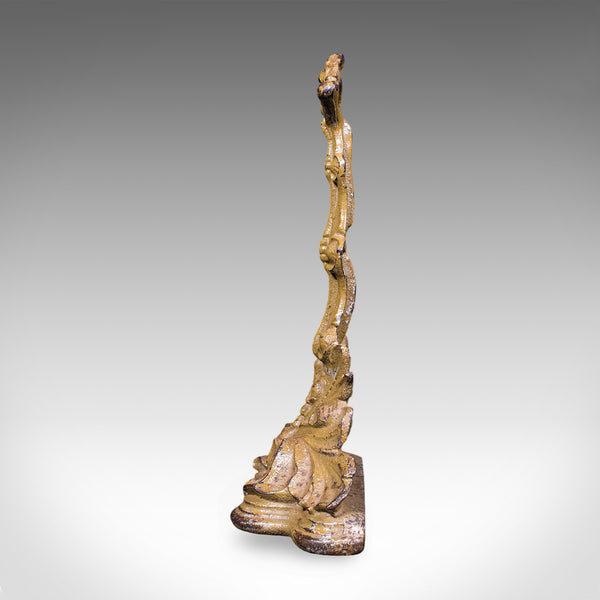Antique Decorative Doorstop, French, Art Nouveau, Door Keeper, Victorian, C.1900