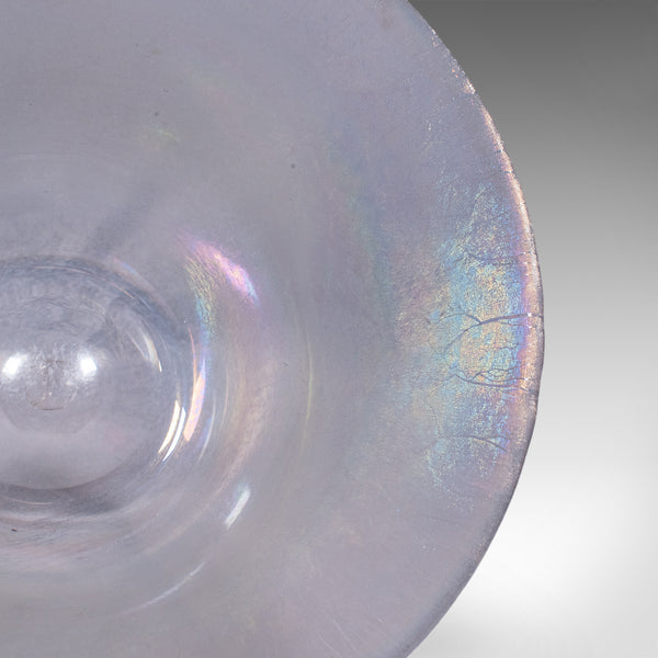 Vintage Lustre Fruit Bowl, Continental, Art Glass, Display Dish, Kitchen, Lounge
