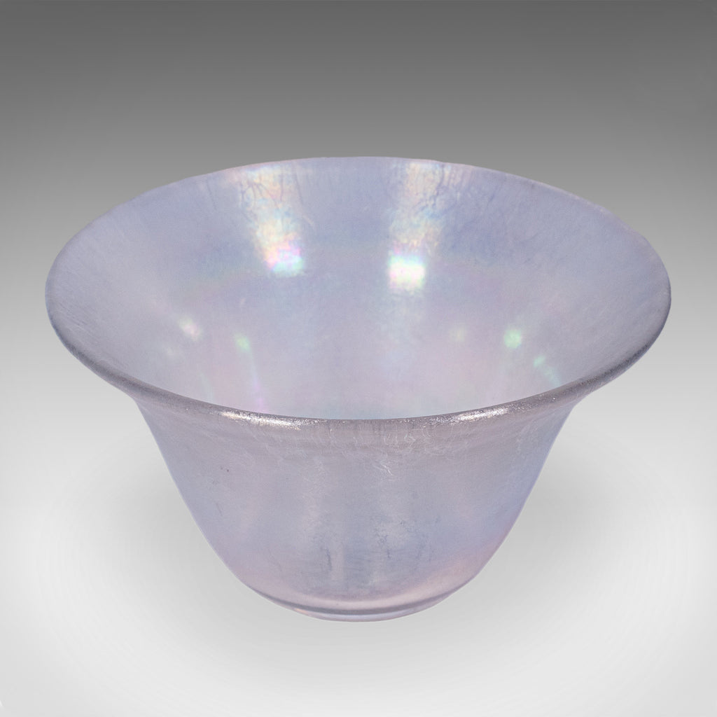 Vintage Lustre Fruit Bowl, Continental, Art Glass, Display Dish, Kitchen, Lounge