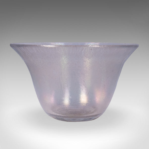 Vintage Lustre Fruit Bowl, Continental, Art Glass, Display Dish, Kitchen, Lounge