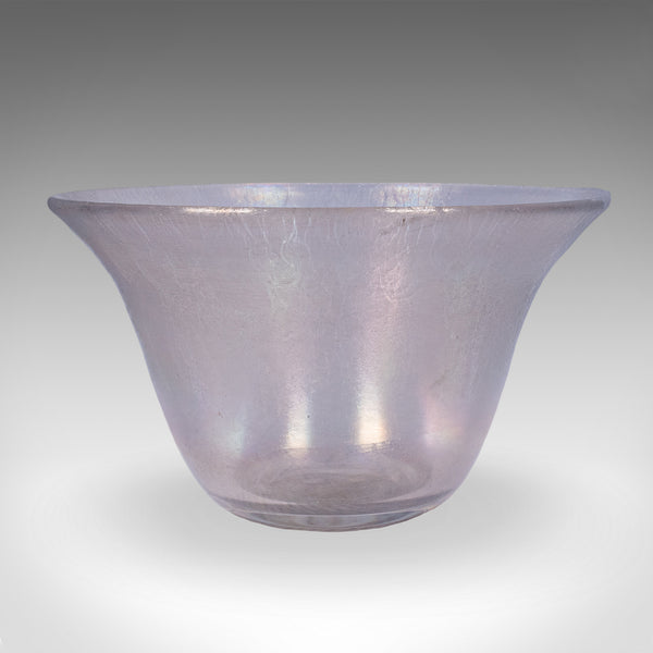 Vintage Lustre Fruit Bowl, Continental, Art Glass, Display Dish, Kitchen, Lounge