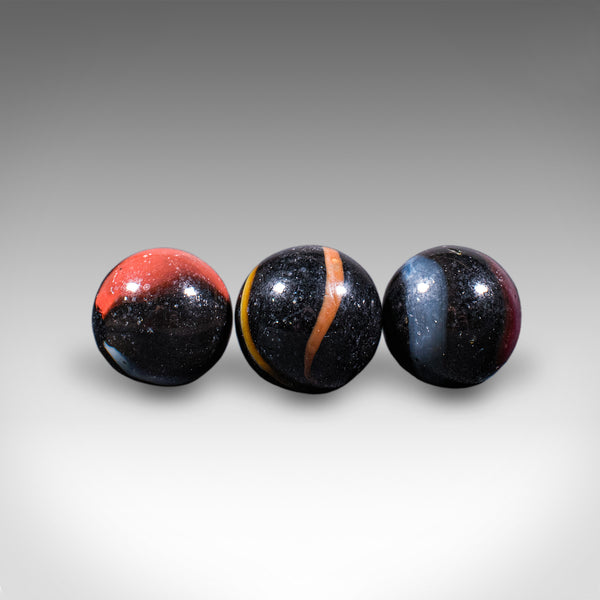 Vintage Solitaire Board, English Yew, Glass Marbles, Game Set, Mid Century, 1960
