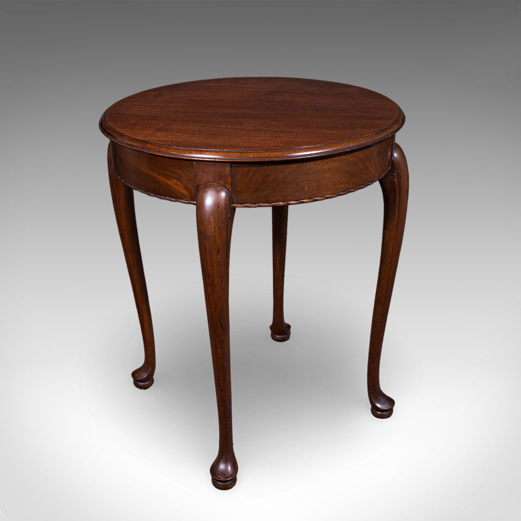 Antique Side Table, English, Occasional, Lamp, Wine, Waring & Gillow, Edwardian