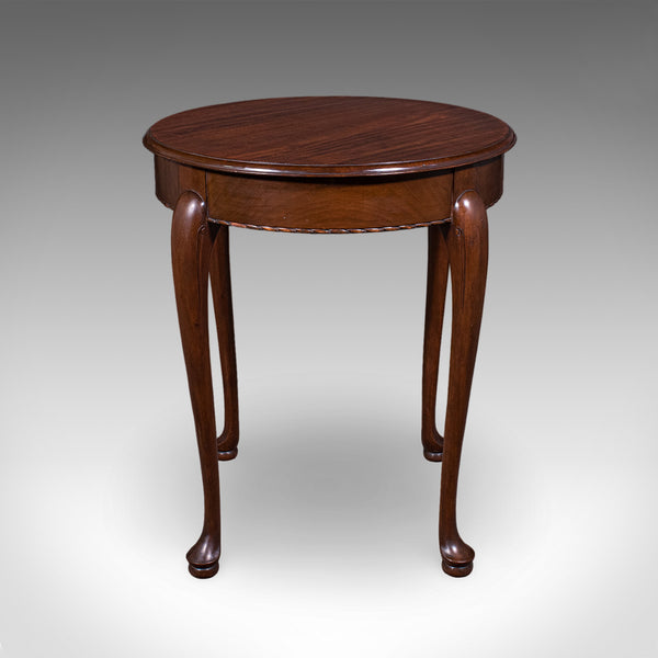 Antique Side Table, English, Occasional, Lamp, Wine, Waring & Gillow, Edwardian