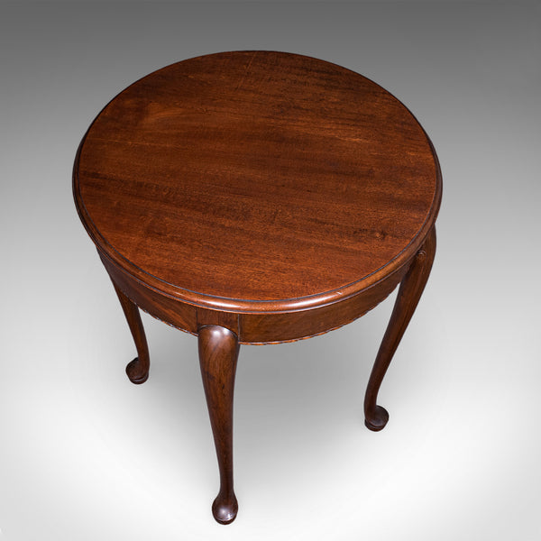Antique Side Table, English, Occasional, Lamp, Wine, Waring & Gillow, Edwardian