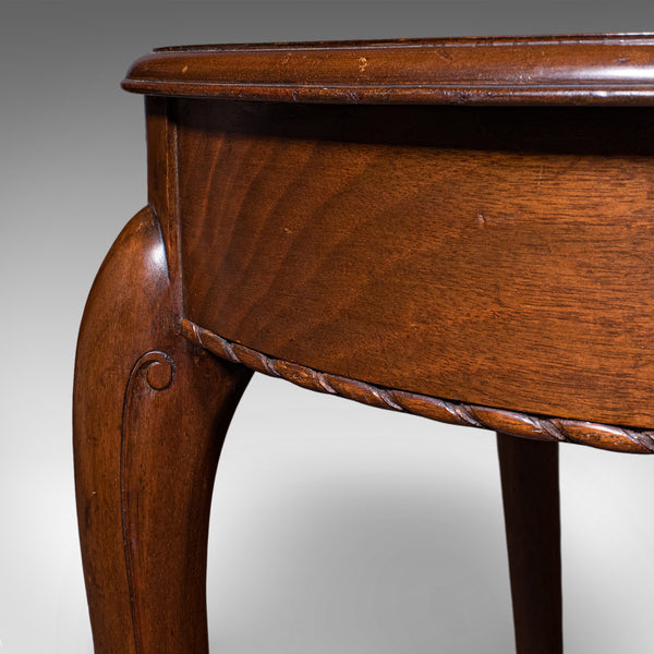 Antique Side Table, English, Occasional, Lamp, Wine, Waring & Gillow, Edwardian