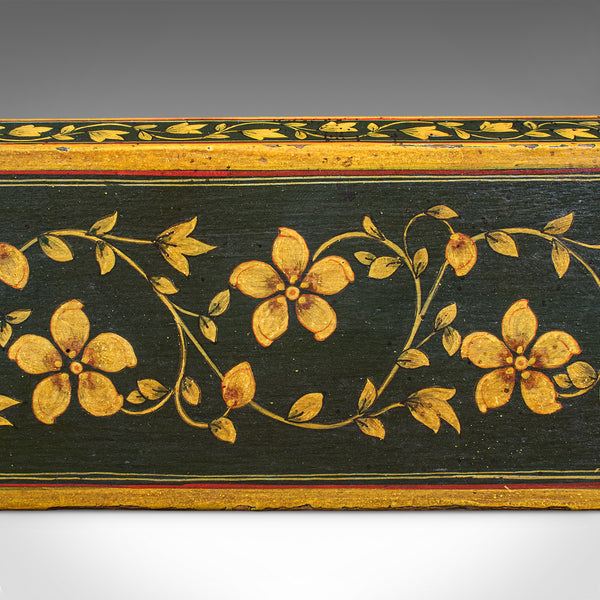 Antique Calligrapher's Quill Box, Austrian, Hand Painted, Pen Case, Edwardian