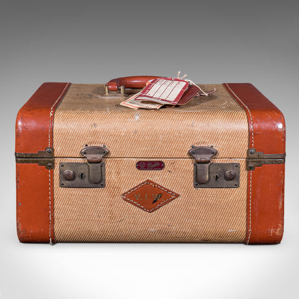 Vintage Jet Age Vanity Case, American Personal Luxury Case, Revival, Mid Century