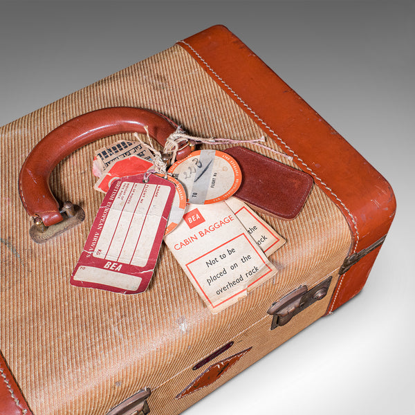 Vintage Jet Age Vanity Case, American Personal Luxury Case, Revival, Mid Century