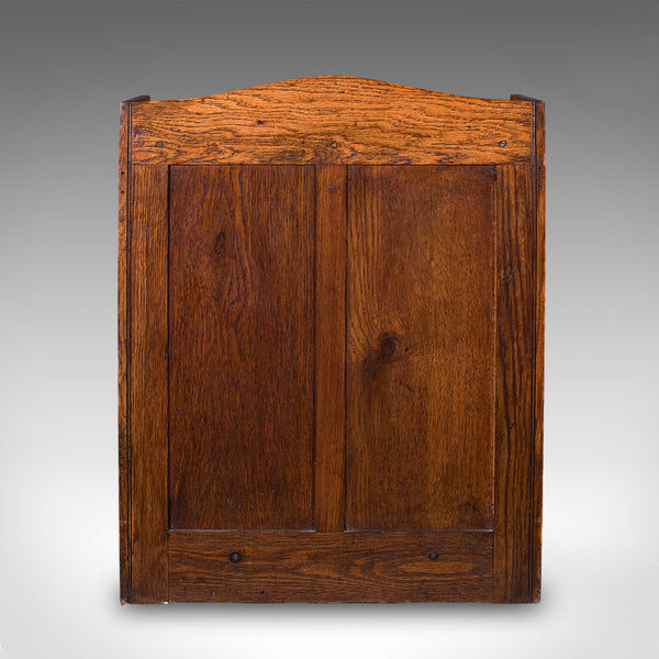 Antique Estate Gamekeeper's Cabinet, Scottish, Oak, Clerk's Cupboard, Victorian