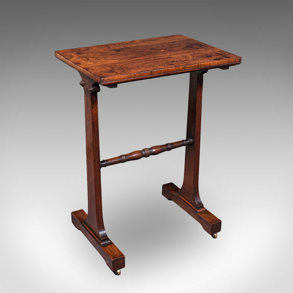 Antique Side Table, English, Morning Room, Lounge, Reading, Serving, Regency