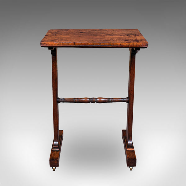 Antique Side Table, English, Morning Room, Lounge, Reading, Serving, Regency