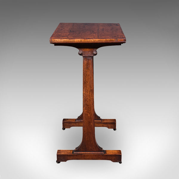 Antique Side Table, English, Morning Room, Lounge, Reading, Serving, Regency