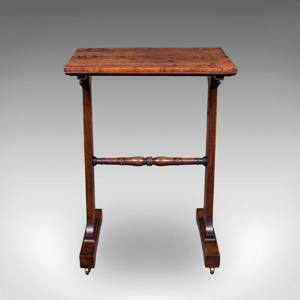 Antique Side Table, English, Morning Room, Lounge, Reading, Serving, Regency