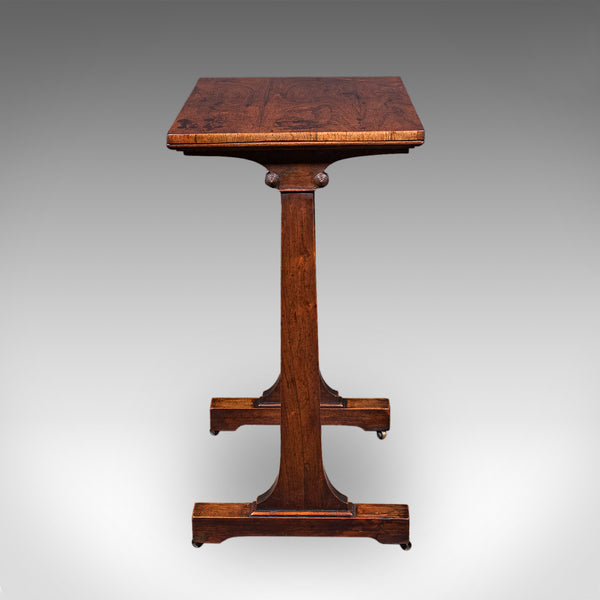 Antique Side Table, English, Morning Room, Lounge, Reading, Serving, Regency