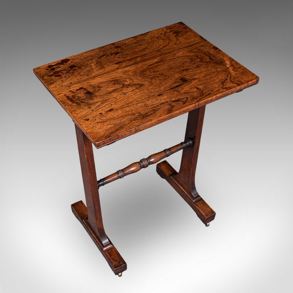 Antique Side Table, English, Morning Room, Lounge, Reading, Serving, Regency