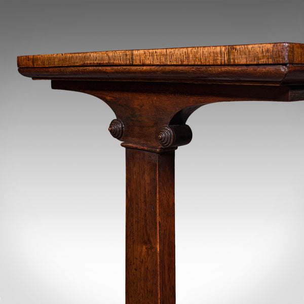 Antique Side Table, English, Morning Room, Lounge, Reading, Serving, Regency