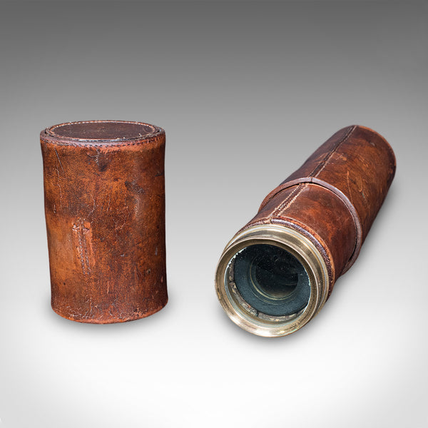 Large Antique 4 Draw Telescope, English, Maritime Spyglass, W Harris, William IV
