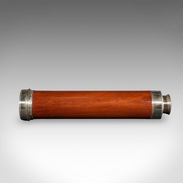 Large Antique 4 Draw Telescope, English, Maritime Spyglass, W Harris, William IV