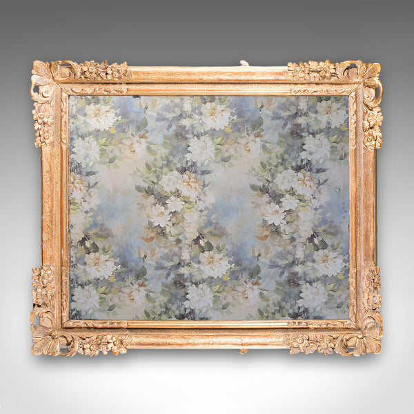 Large Pair of Antique Wall Mirrors, English, Giltwood, Dressing, Valet, Regency
