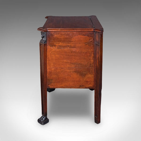 Antique Cocktail Cabinet, English, Egyptian Taste, Great Exhibition, Victorian