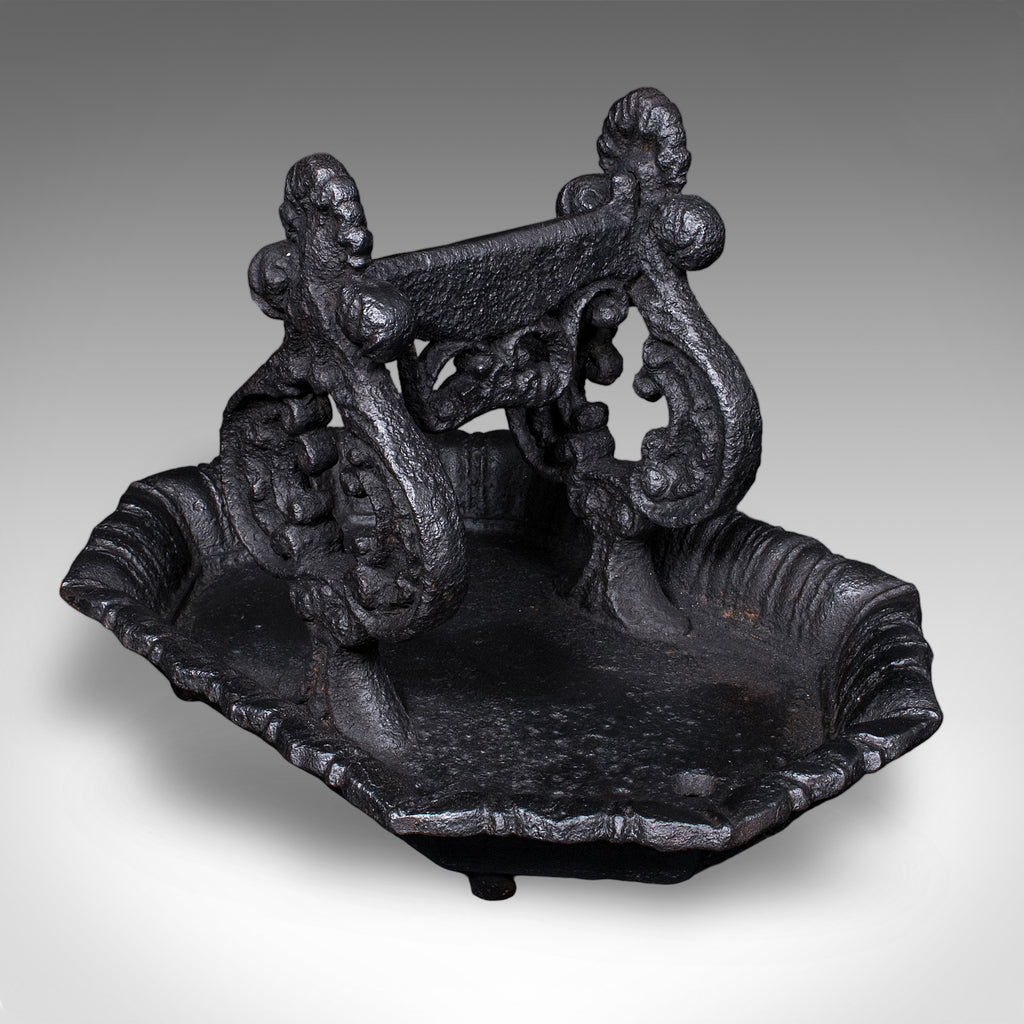 Antique Townhouse Boot Scraper, English, Shoe Pull, Cleaner, Georgian, C.1800