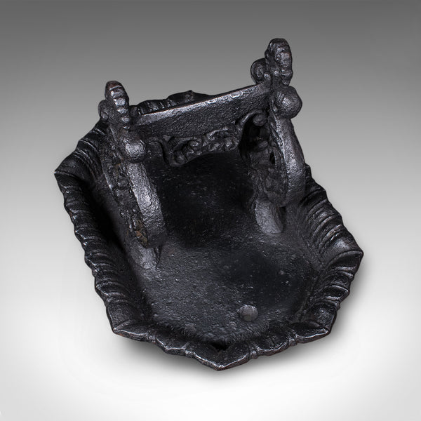Antique Townhouse Boot Scraper, English, Shoe Pull, Cleaner, Georgian, C.1800