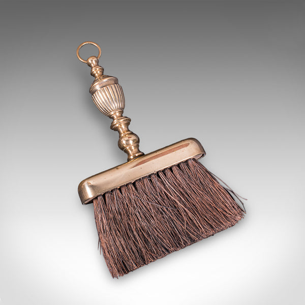 Antique Maid's Fireside Maintenance Set, English, Shovel, Brush, Regency, C.1820