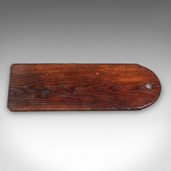 Antique Chef's Knife Board, Scottish, Leather, Sharpener, Kitchen, Victorian