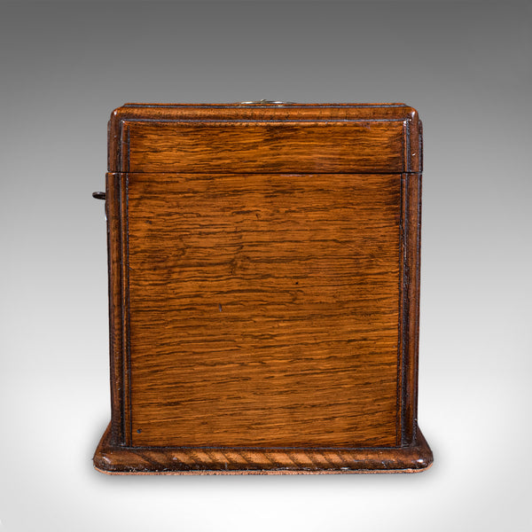 Antique Country House Hotel Key Box, English, Oak, Letter Case, Victorian, 1900
