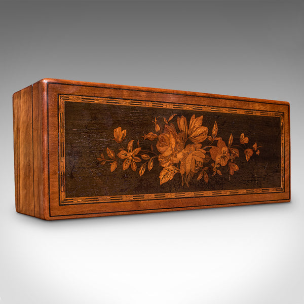 Antique Ladies Garden Seed Box, English, Greenhouse Storage Case, Edwardian
