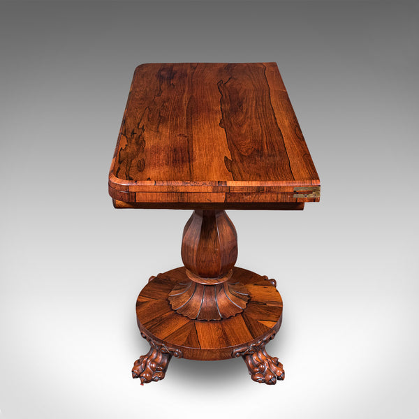 Antique Club Lounge Poker Table, English, Parlour Games, Cards, William IV, 1835