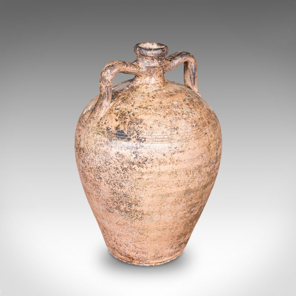 Antique Veranda Amphora, English Terracotta, Garden, Italianate, Edwardian, 1910