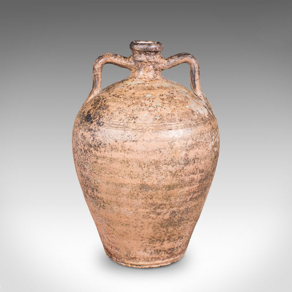 Antique Veranda Amphora, English Terracotta, Garden, Italianate, Edwardian, 1910