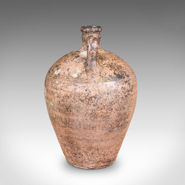 Antique Veranda Amphora, English Terracotta, Garden, Italianate, Edwardian, 1910