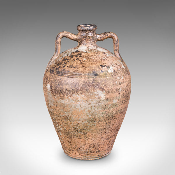 Antique Veranda Amphora, English Terracotta, Garden, Italianate, Edwardian, 1910
